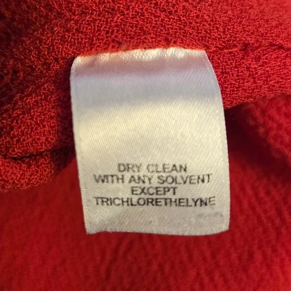 Red Women's Coat - Picture 8 of 12